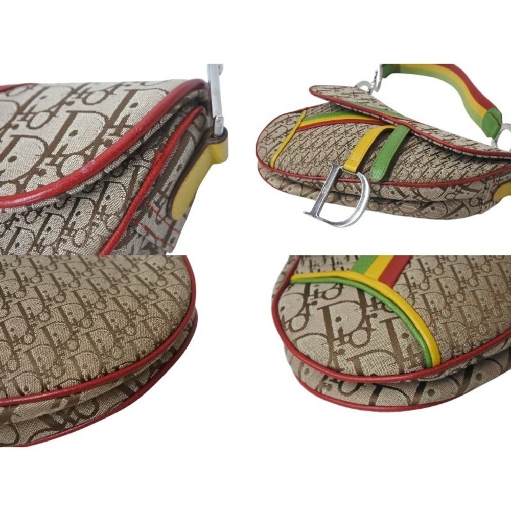 Dior Saddle bag silver Christian color Rasta - Picture 6 of 8